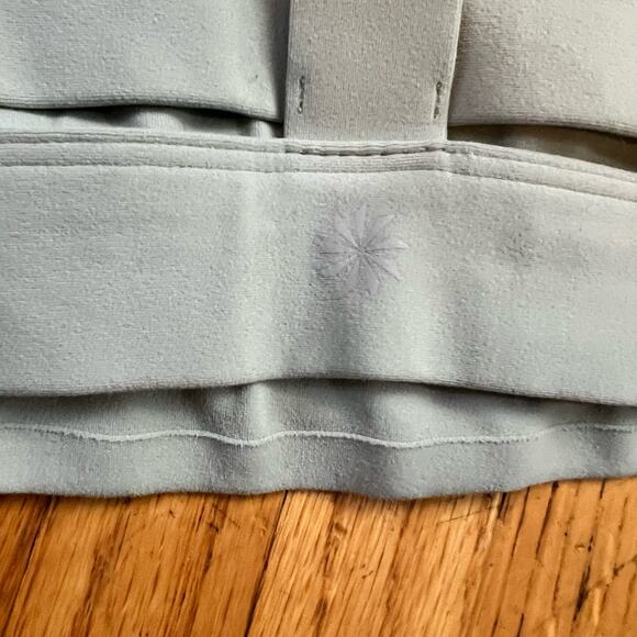 Athleta Radiant Colorblock Bra Womens Small Powervita Gray Green - Picture 3 of 8